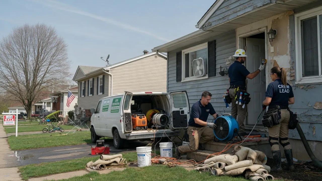 Flood Cleanup in Pennsville, NJ near me